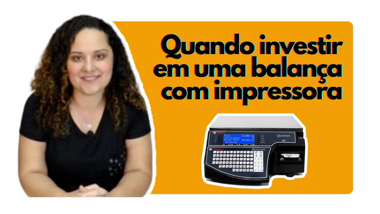 Balança com Impressor Térmico